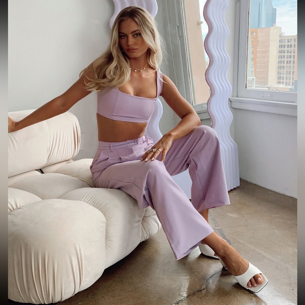 Princess Polly HUXLEY SET - LILAC